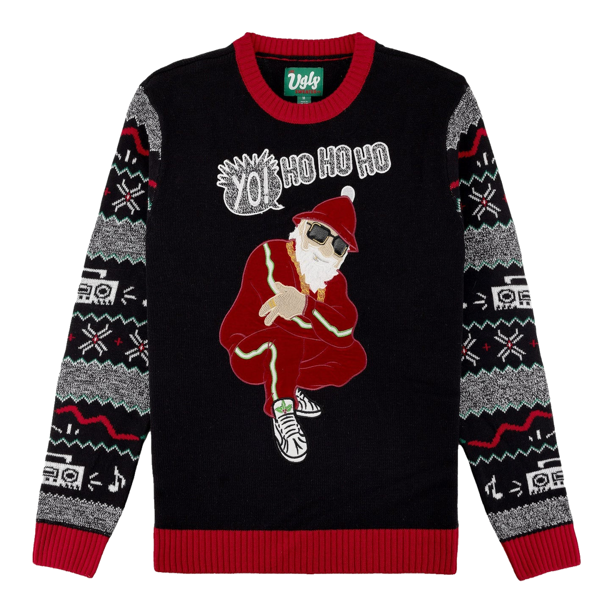 Yo Ho Ho Rap Santa Ugly Christmas Sweater – Moonbestprint