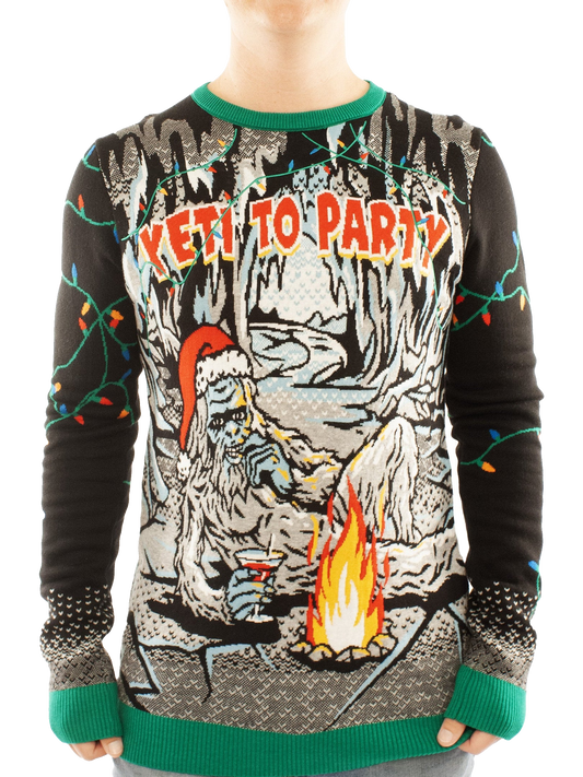 Yeti to Party Ugly Christmas Sweater – Moonbestprint