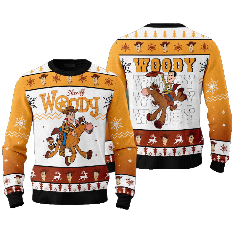 Woody Ugly Christmas Sweater 2025 – Moonbestprint