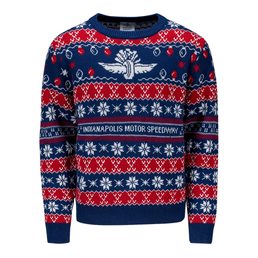 Wing Wheel Flag Ugly Christmas Sweater – Moonbestprint