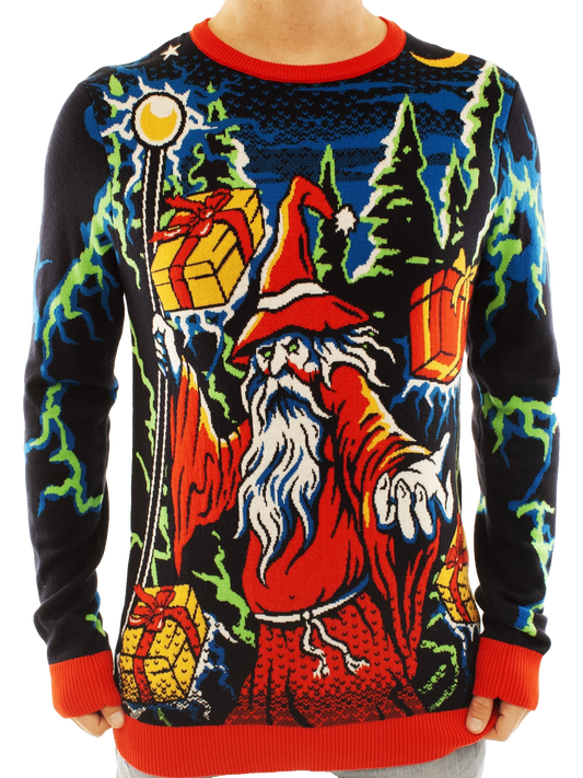 Wizard Santa Ugly Christmas Sweater – Moonbestprint