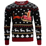 Wienerschnitzel Ugly Christmas Sweater – Moonbestprint