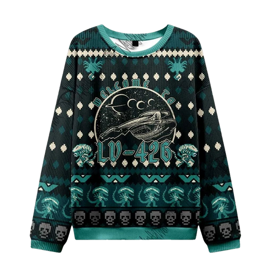 Welecome to LV-426 Ugly Sweater 2026 Christmas - Moonbestprint