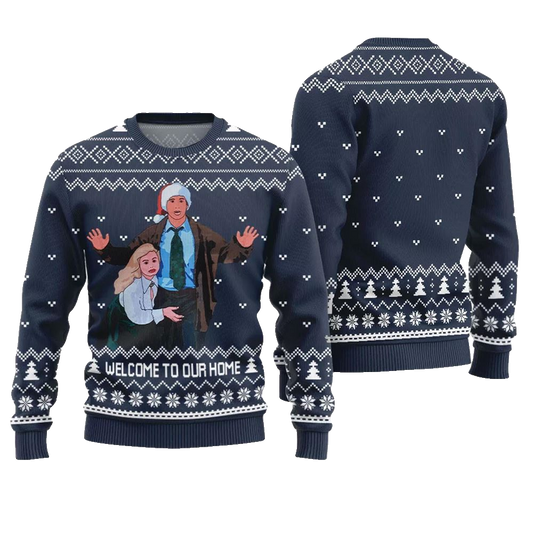 Welcome To Our Home Griswold Family Christmas Sweater - Moonbestprint