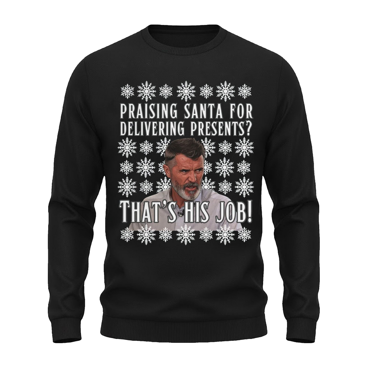 Wayne Rooney Praising Santa For Delivering Presents That's His Jog Ugly Sweater - Moonbestprint
