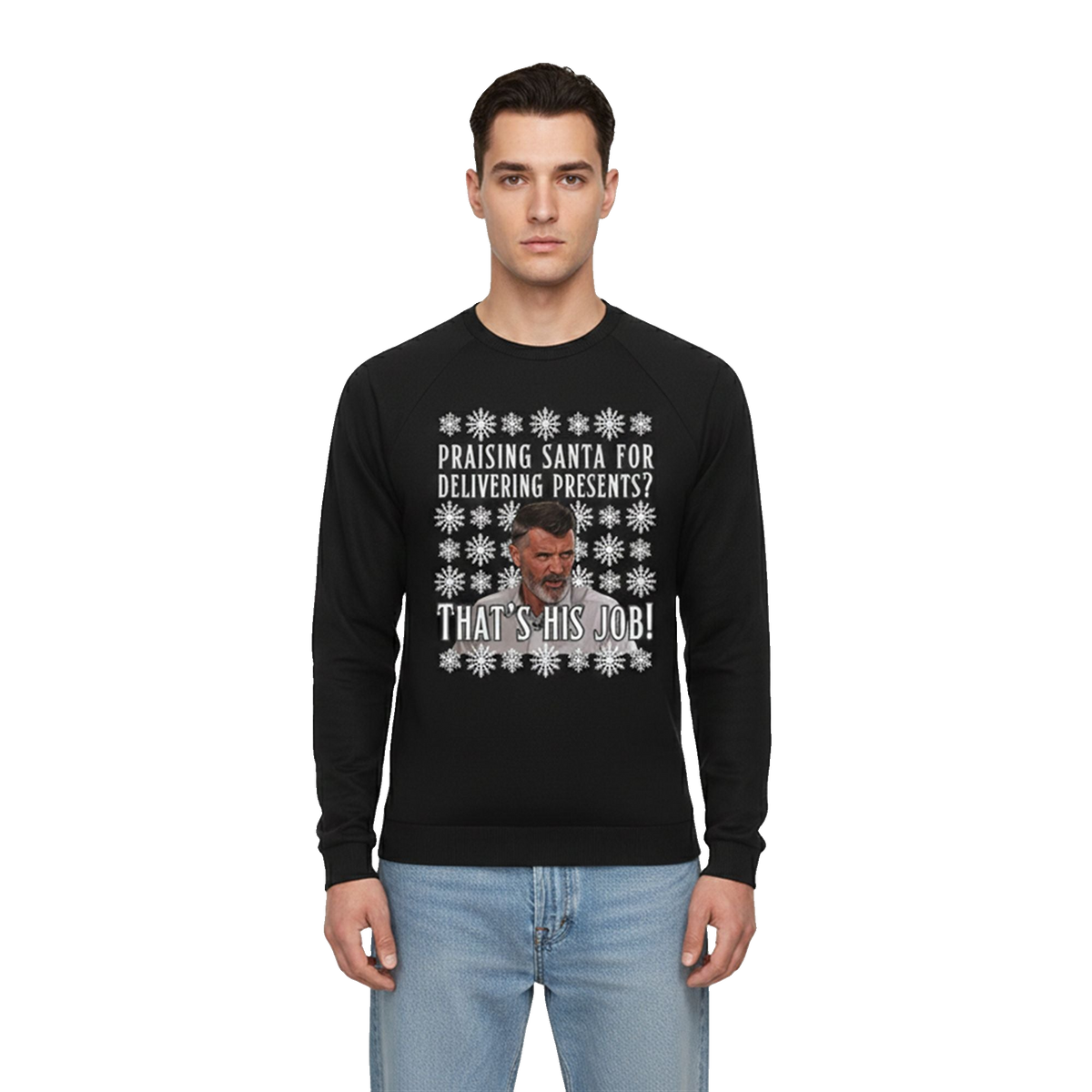 Wayne Rooney Praising Santa For Delivering Presents That's His Jog Ugly Sweater - Moonbestprint