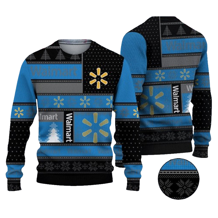 Walmart Logo Ugly Christmas Sweater – Moonbestprint