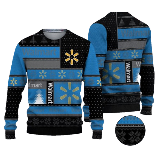 Walmart Logo Ugly Christmas Sweater – Moonbestprint