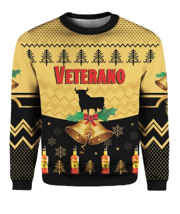 Veterano Ugly Christmas Sweater - Moonbestprint