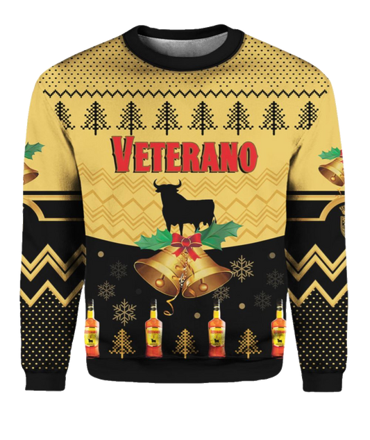 Veterano Ugly Christmas Sweater - Moonbestprint