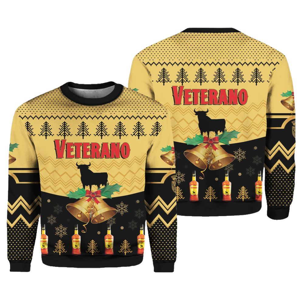 Veterano Ugly Christmas Sweater - Moonbestprint