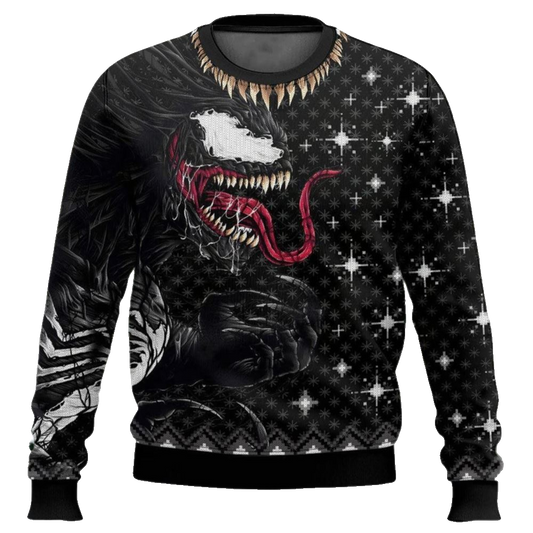 Venom The Last Dance Ugly Sweater - Moonbestprint