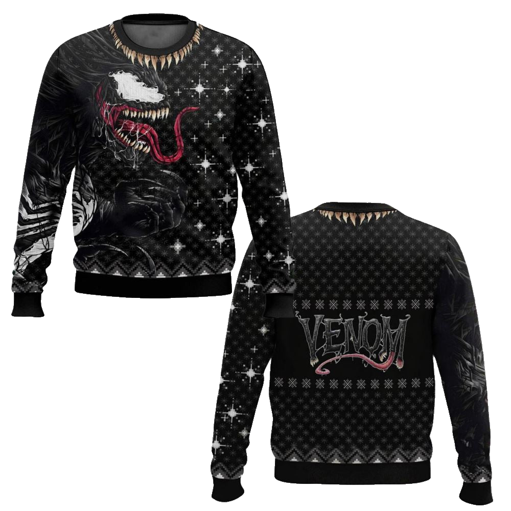 Venom The Last Dance Ugly Sweater - Moonbestprint