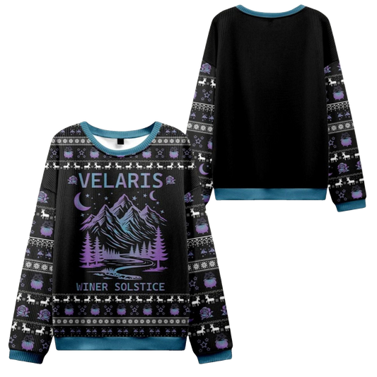 Velaris Winter Solstice Ugly Sweater 2026 Christmas - Moonbestprint