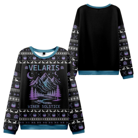 Velaris Winter Solstice Ugly Sweater 2026 Christmas - Moonbestprint