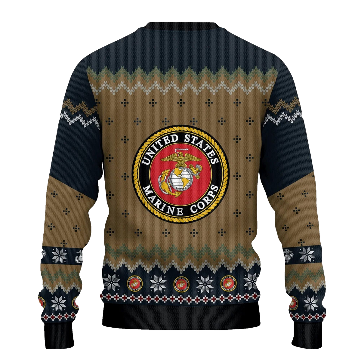 US Marine Veteran Ugly Sweater 2026 Christmas - Moonbestprint