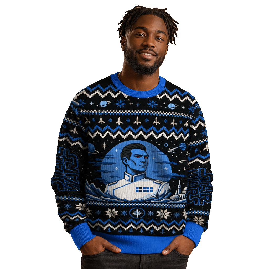 Unisex Star Wars Thrawn Ugly Christmas Sweater for Star Wars Fans – Moonbestprint