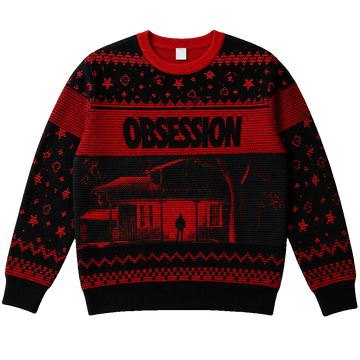 Unisex Obsession 2026 The Horror House Ugly Christmas Sweater for Horror Fans – Moonbestprint