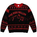 Unisex Obsession 2026 One Wish Willow Ugly Christmas Sweater for Horror Fans – Moonbestprint