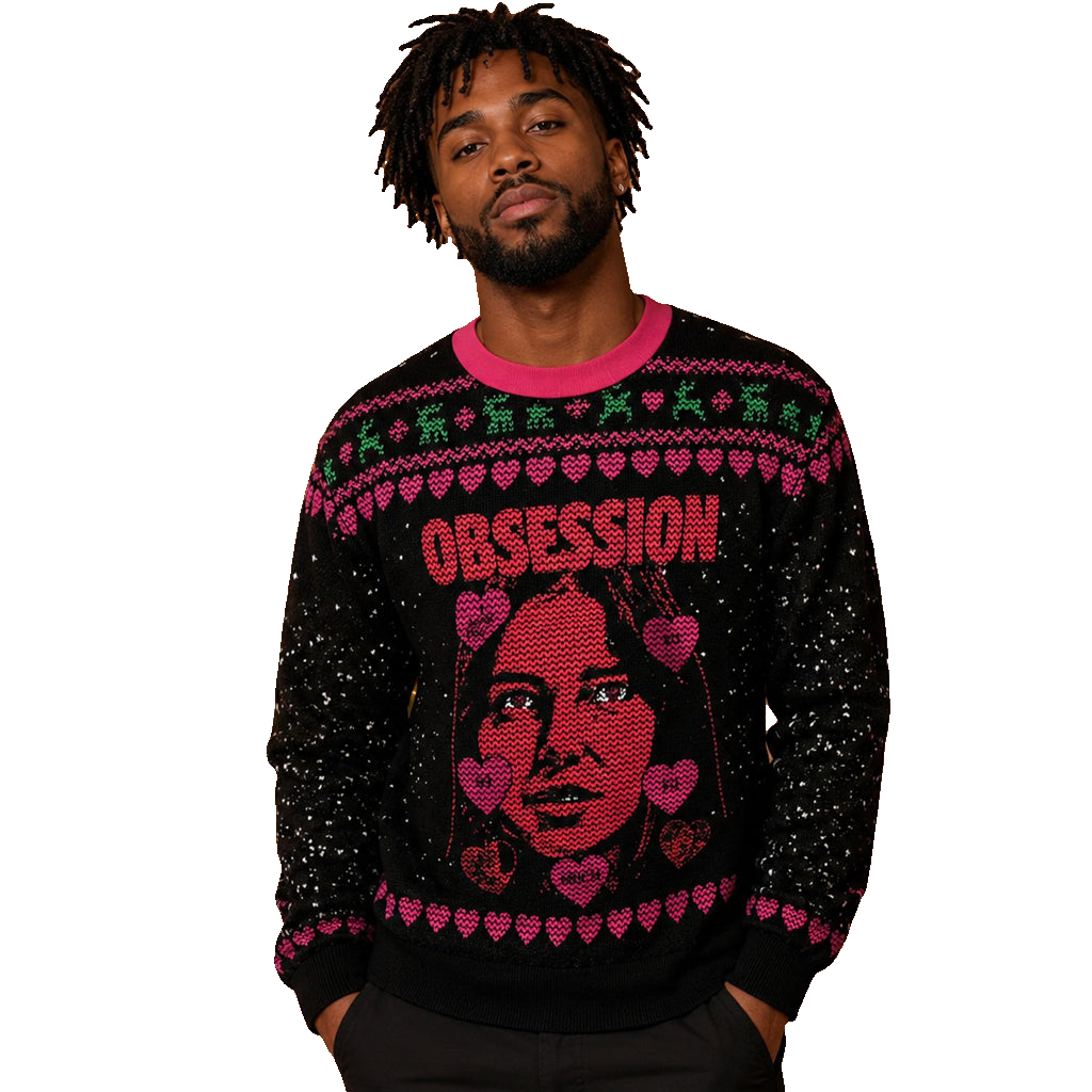Unisex Obsession 2026 I Love You So Much Ugly Christmas Sweater for Horror Fans – Moonbestprint