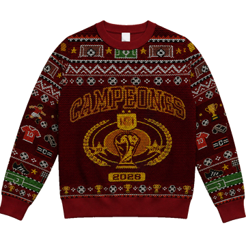 Unisex Spain 2026 World Cup Champions Final Ugly Christmas Sweater for Soccer Fans – Moonbestprint