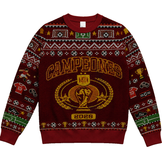 Unisex Spain 2026 World Cup Champions Final Ugly Christmas Sweater for Soccer Fans – Moonbestprint