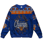 Unisex New York Knicks Champions 2026 Ugly Christmas Sweater for Basketball Fans – Moonbestprint