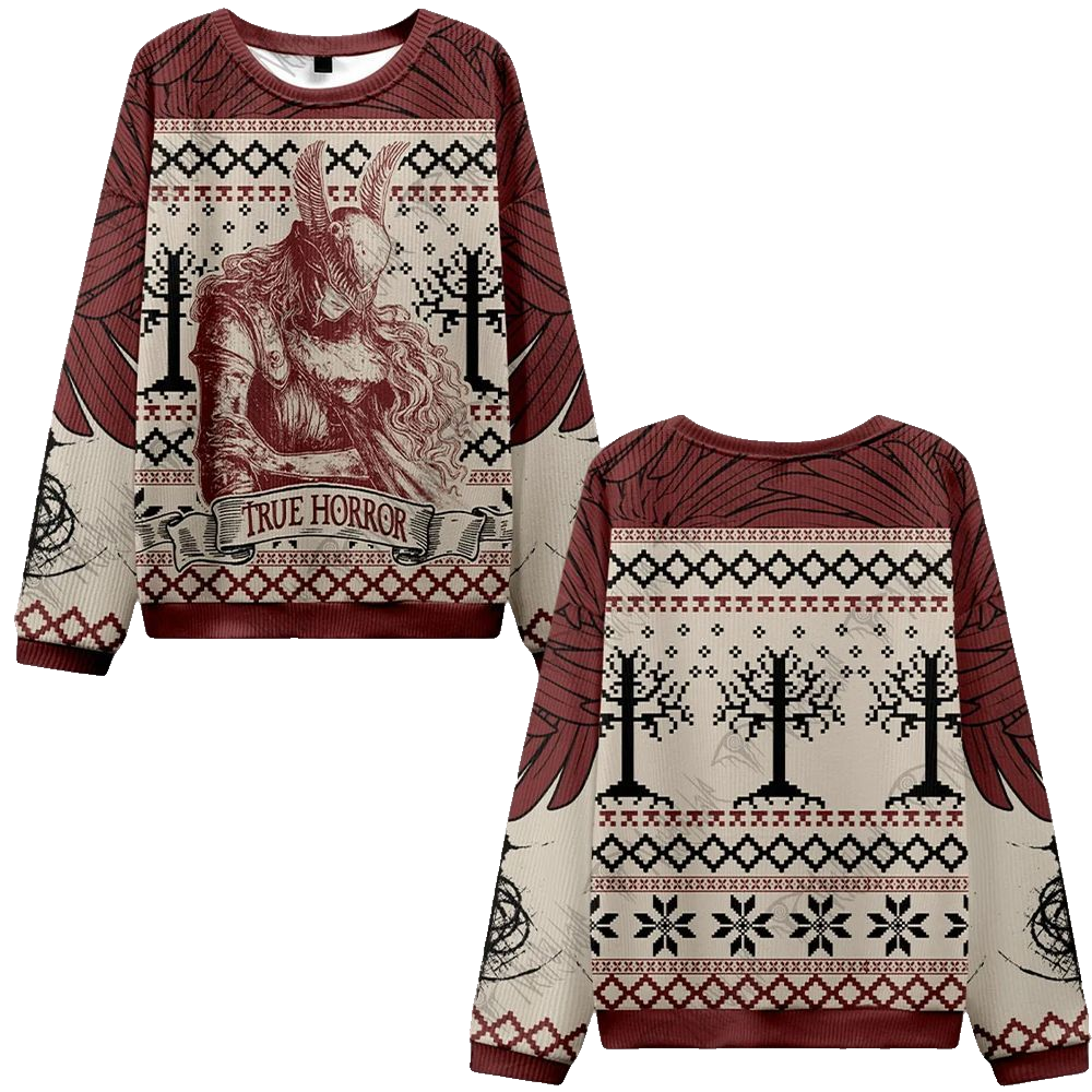 True Horror Ugly Sweater 2026 Christmas - Moonbestprint