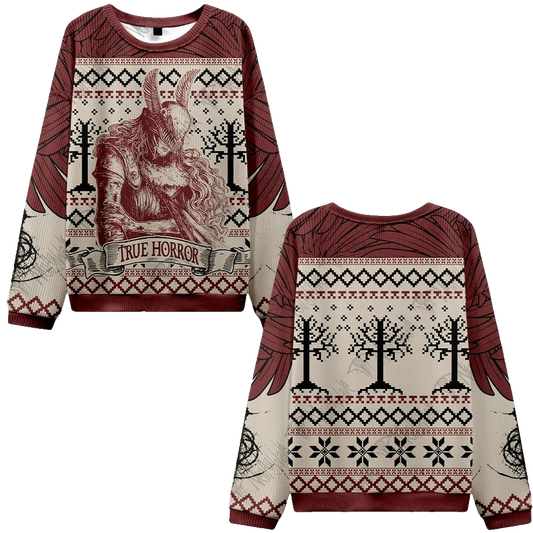 True Horror Ugly Sweater 2026 Christmas - Moonbestprint