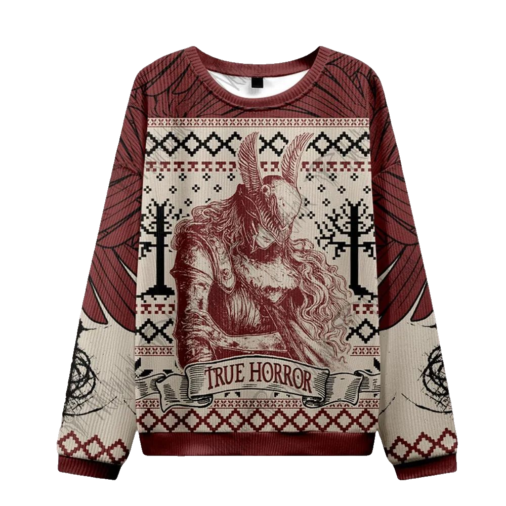 True Horror Ugly Sweater 2026 Christmas - Moonbestprint