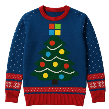 Tree Microsoft Ugly Christmas Sweater 2025 – Moonbestprint