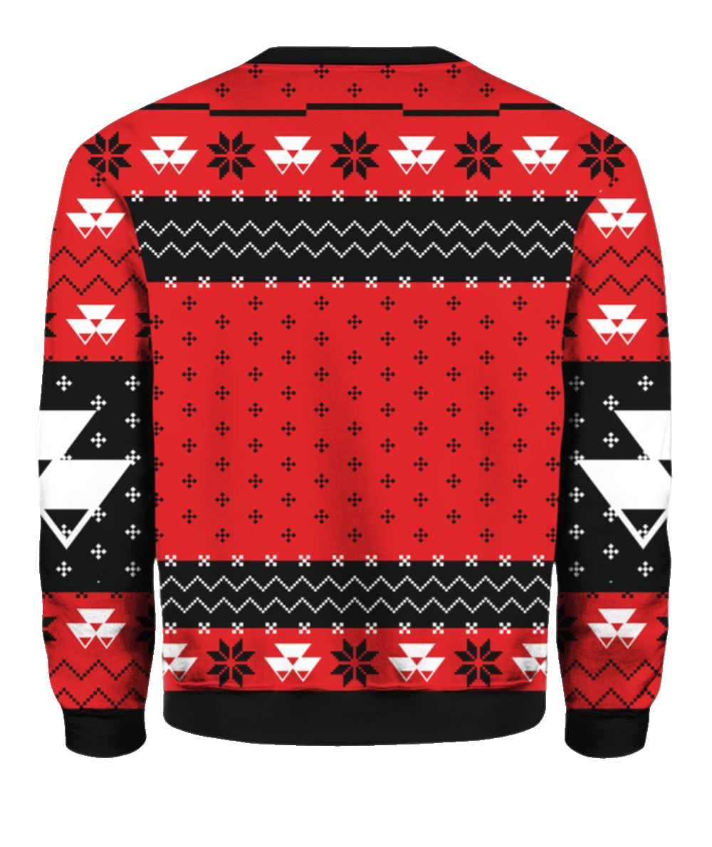 Tractor Massey Ugly Christmas Sweater - Moonbestprint
