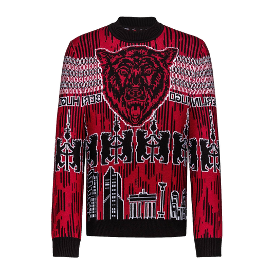 Toni Kroos Crazy Bear Christmas Ugly Sweater - Moonbestprint