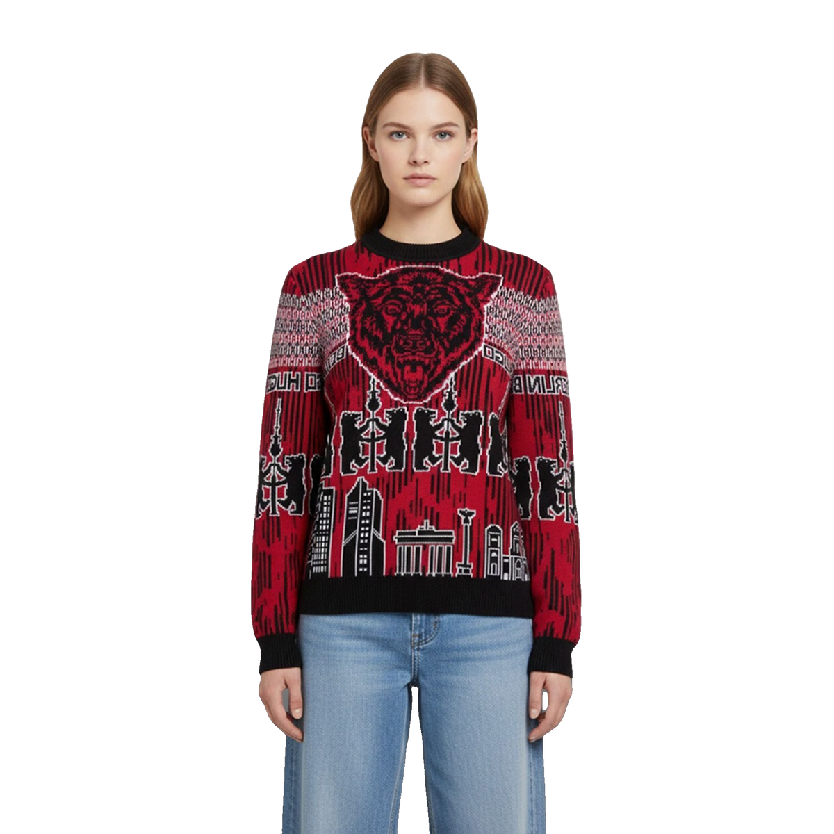 Toni Kroos Crazy Bear Christmas Ugly Sweater - Moonbestprint