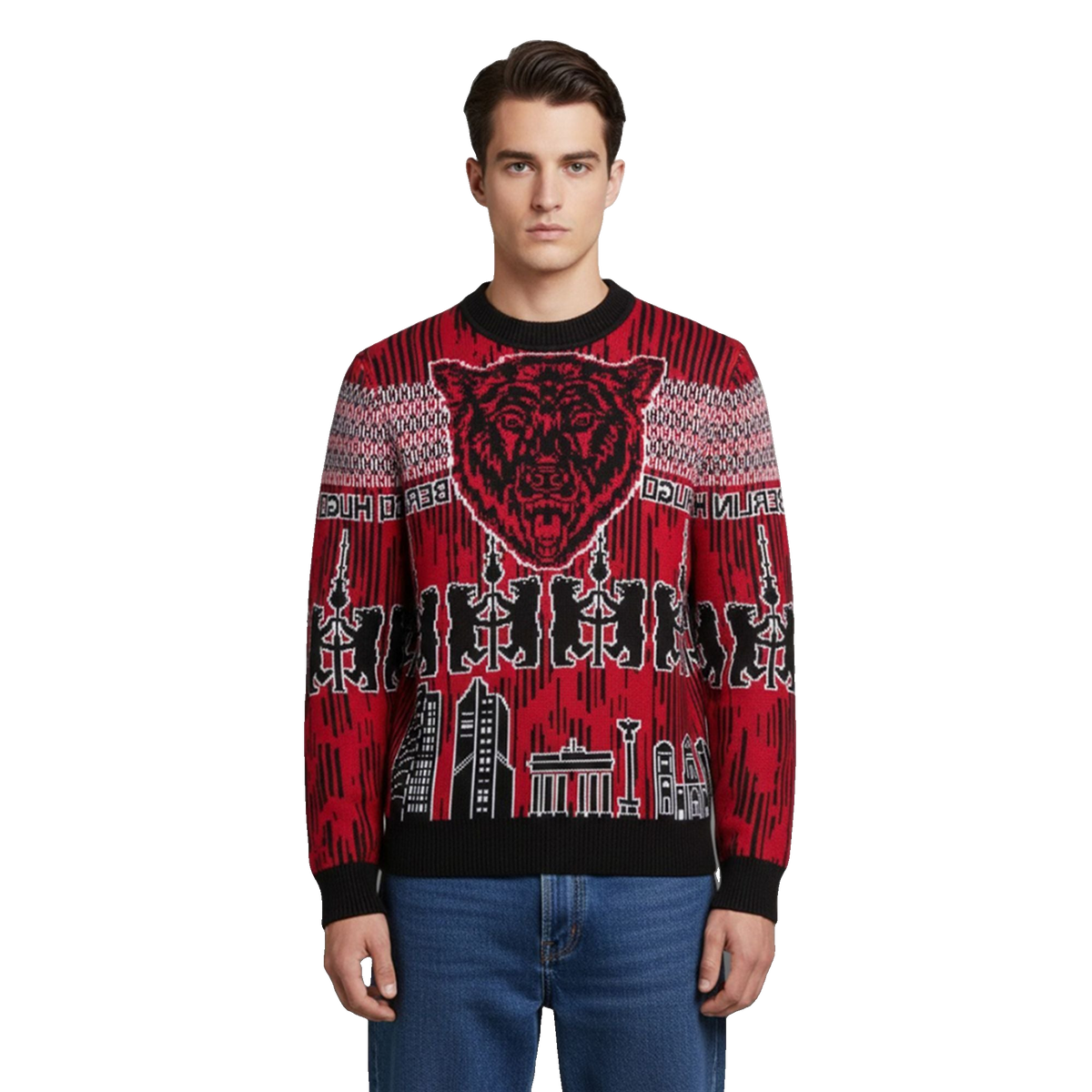 Toni Kroos Crazy Bear Christmas Ugly Sweater - Moonbestprint