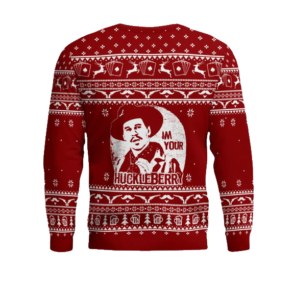 Tombstone Im Your Huckleberry Ugly Christmas Sweater – Moonbestprint