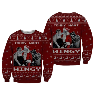 Tommy Want Wingy Tommy Boy Ugly Christmas Sweater – Moonbestprint