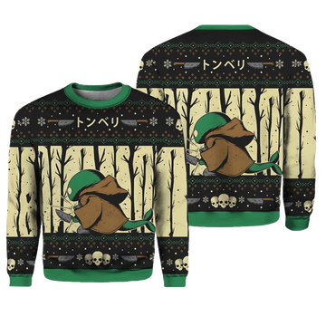 Tonberry Chefs Knife Final Fantasy Ugly Sweater - Moonbestprint