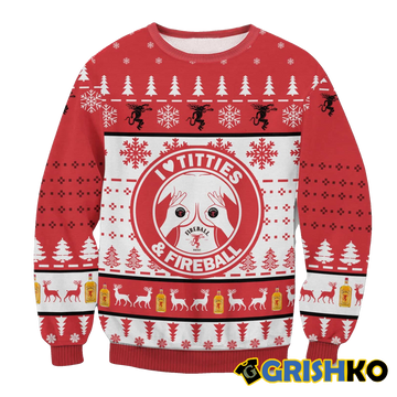 Tito Titties Funny Ugly Sweater - Moonbestprint