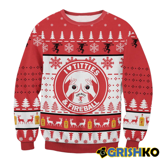 Tito Titties Funny Ugly Sweater - Moonbestprint