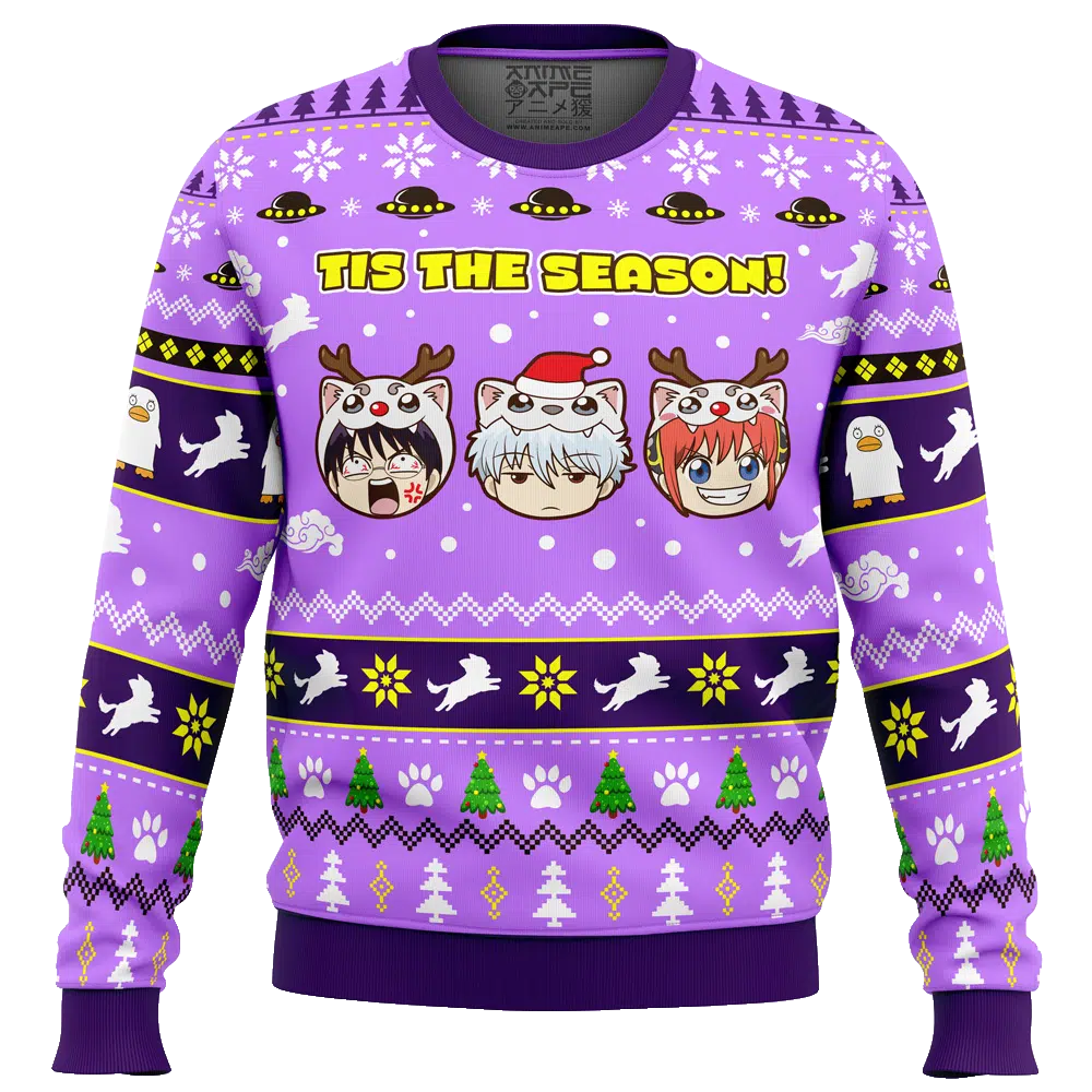 Tis The Season Gintama Ugly Christmas Sweater – Moonbestprint