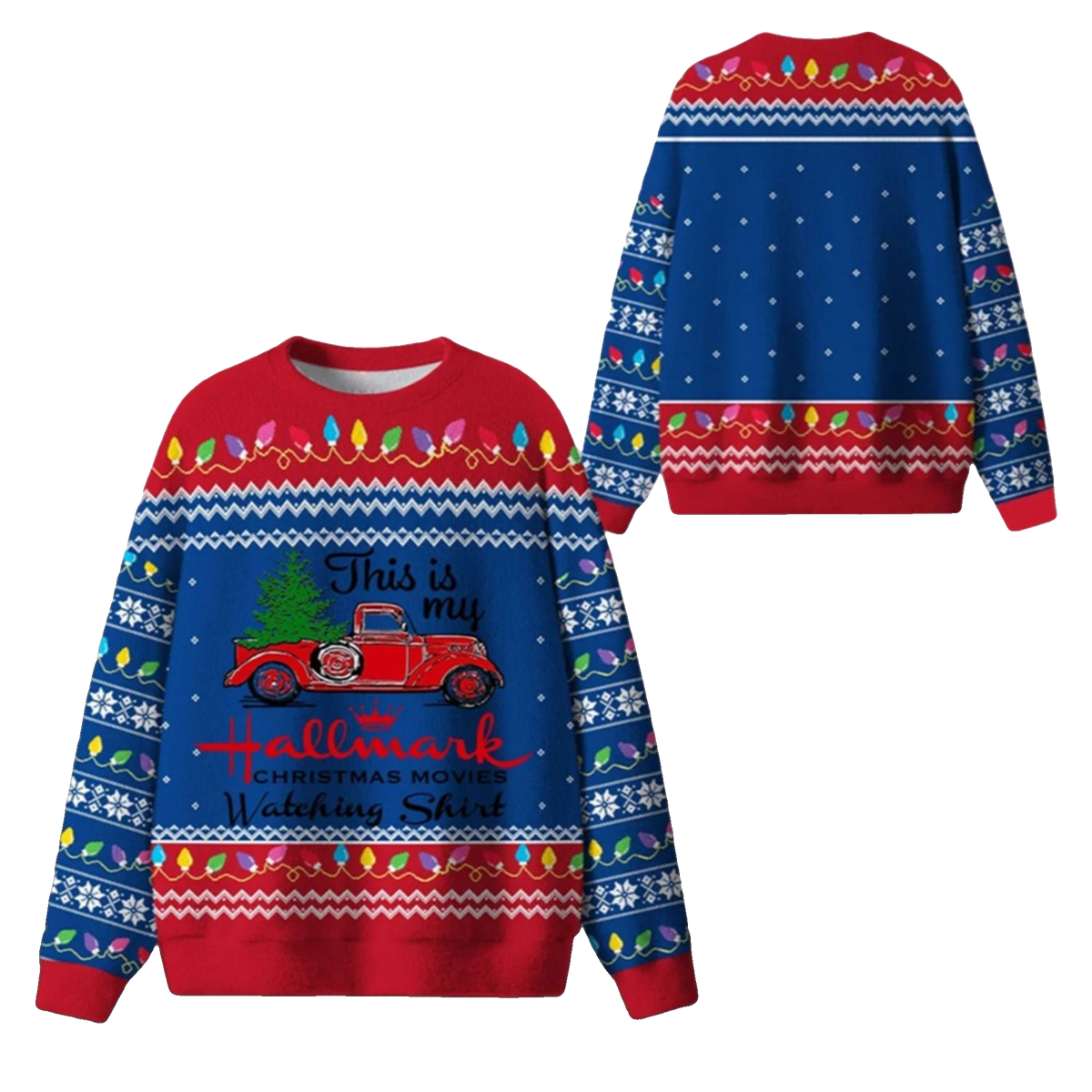 This Is My Movie Watching Ugly Sweater 2026 Christmas - Moonbestprint