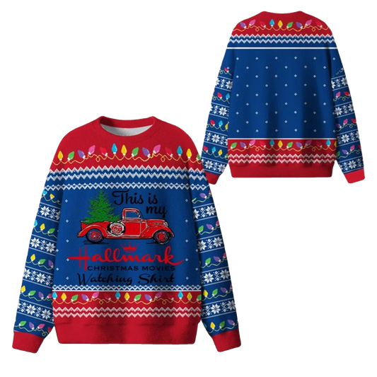 This Is My Movie Watching Ugly Sweater 2026 Christmas - Moonbestprint