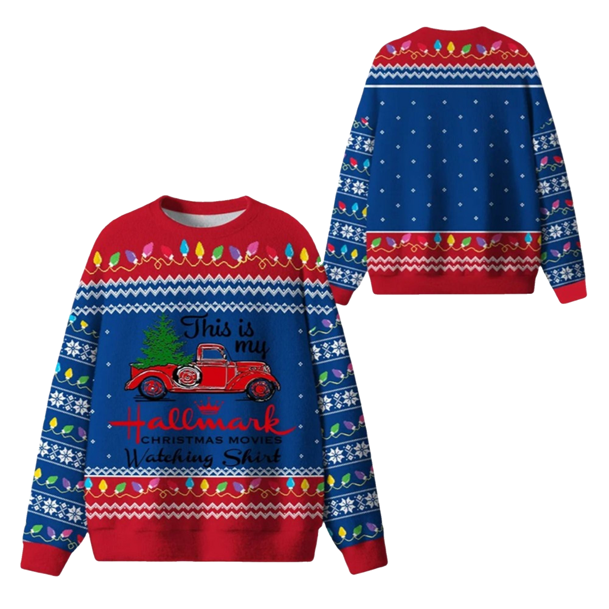 This Is My Movie Watching Ugly Sweater 2026 Christmas - Moonbestprint