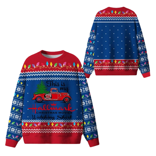 This Is My Movie Watching Ugly Sweater 2026 Christmas - Moonbestprint