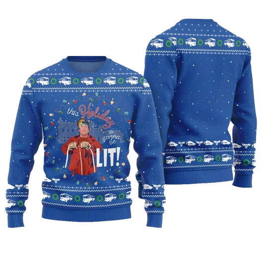 This Holiday is Gonna Be Lit Griswold Christmas Sweater - Moonbestprint