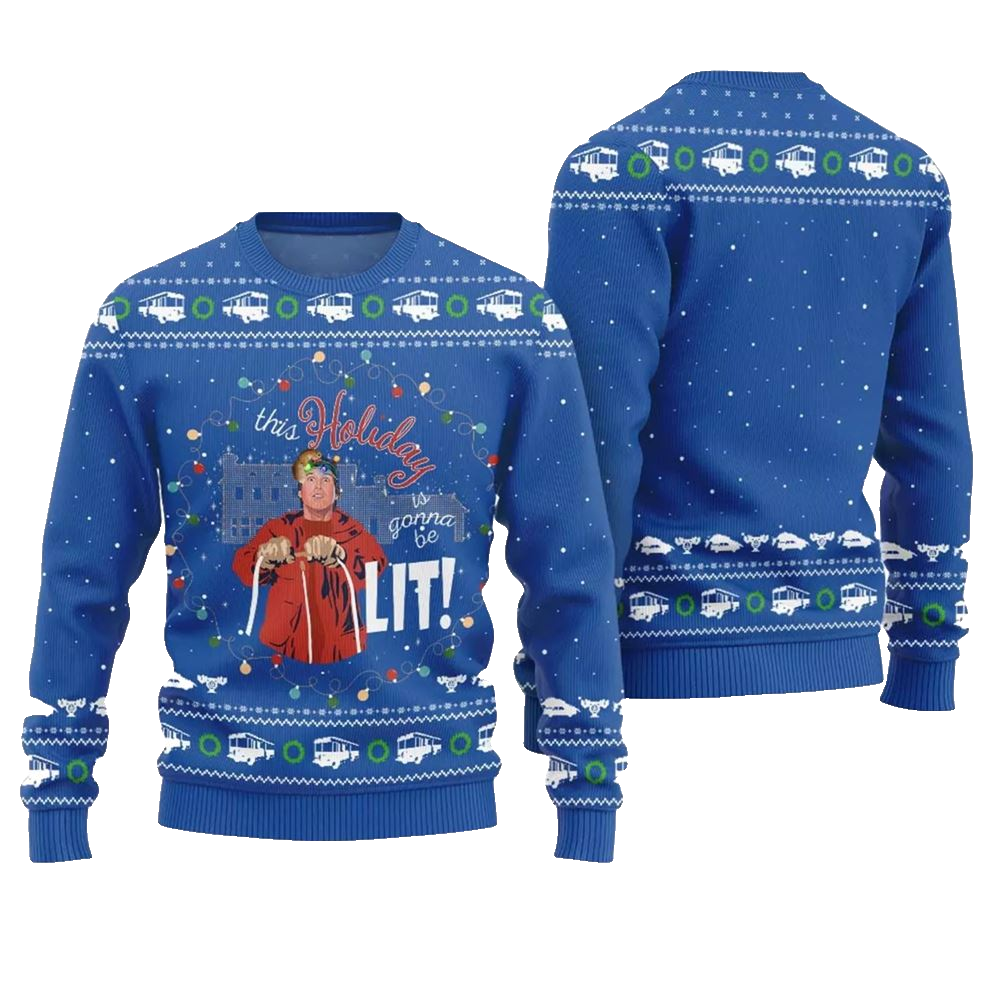 This Holiday is Gonna Be Lit Griswold Christmas Sweater - Moonbestprint