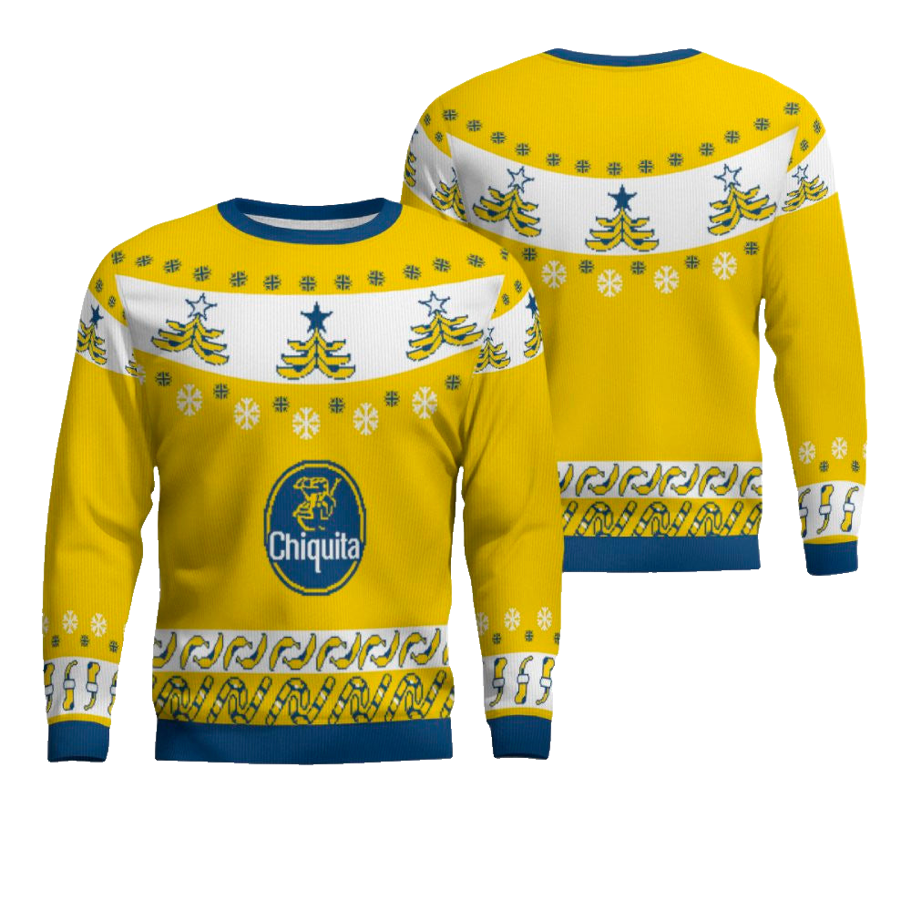 The Yellow Holidays Chiquita Ugly Sweater 2025 – Moonbestprint