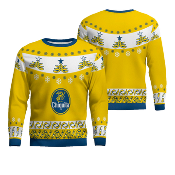 The Yellow Holidays Chiquita Ugly Sweater 2025 – Moonbestprint
