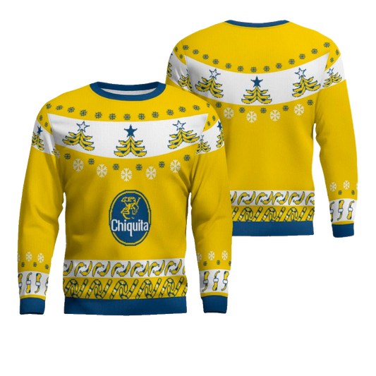 The Yellow Holidays Chiquita Ugly Sweater 2025 – Moonbestprint
